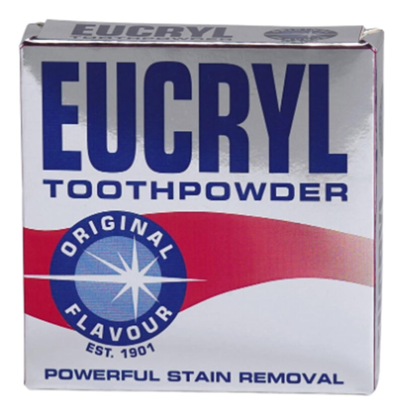 Pó De Dente Eucryl Original Poderoso Para Remoção De Manchas