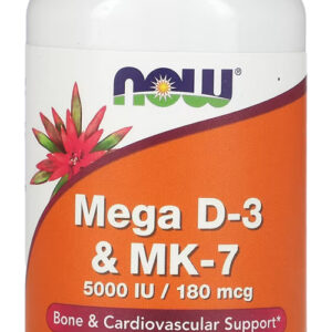 Vitamina Mega D-3 E Mk-7 Now Foods 120veg Caps Importado