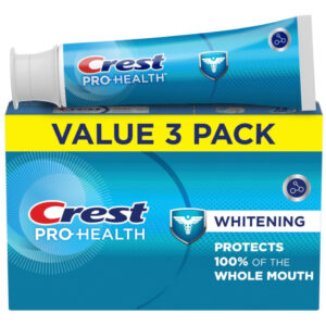 Pasta De Dentes Crest Base Pro-health Whitening 125ml X3