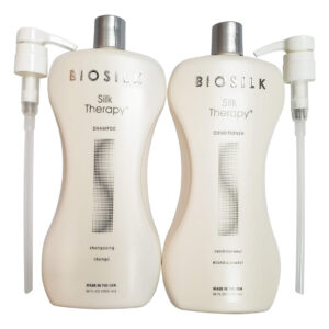 Conjunto De Shampoo E Condicionador Biosilk Silk Therapy 1l