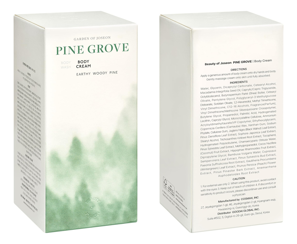 Creme De Beleza Corporal De Joseon Pine Grove 400ml - Imagem 8