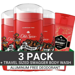 Desodorante Old Spice Bearglove Scent Men 90 Ml (pacote De 3