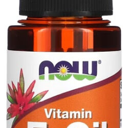 Óleo De Vitamina E 170mg Now Foods 30ml Sabor N/a