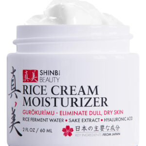Creme De Arroz Hidratante Shinbi Beauty Com Fermento De Arro