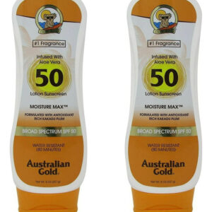 Loção De Proteção Solar Australian Gold Spf 50 Moisture Max