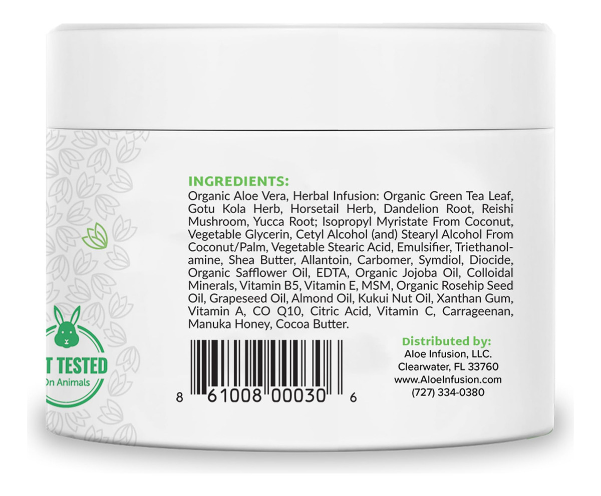 Hidratante De Infusão De Aloe Para Corpo/rosto Com Aloe Vera - Imagem 2