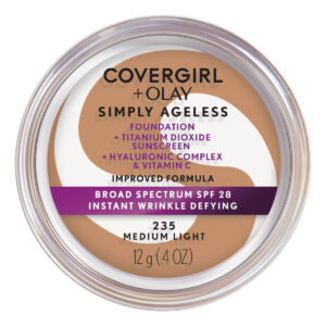 Foundation Covergirl E Olay Simply Ageless, Que Desafiam As