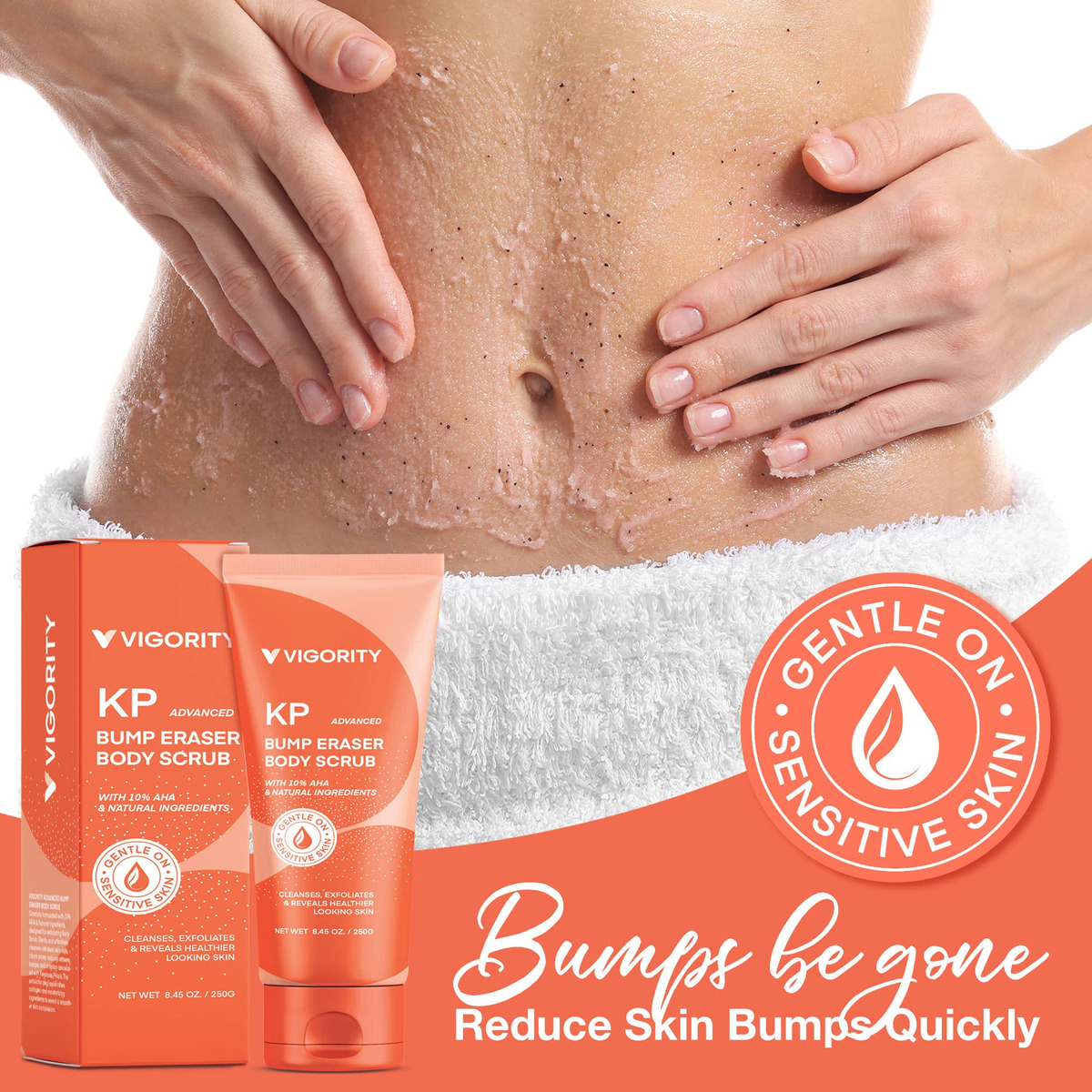 Esfoliante Corporal Vigority Kp Bump Eraser Keratosis Pilari - Imagem 2