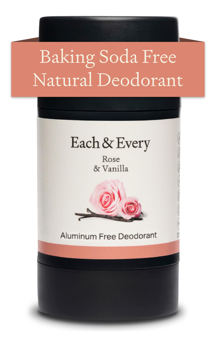 Desodorante Para Todas As Peles Sensíveis 75ml De Rosa E Bau
