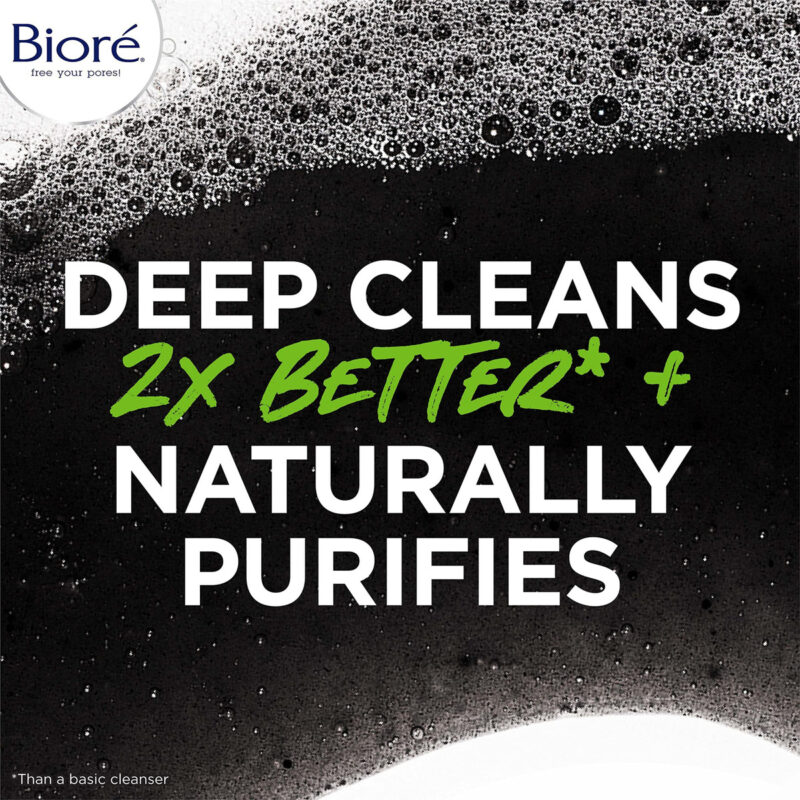 Sabonete Facial Bioré Deep Pore Charcoal Daily 200ml Para Pe - Image 2