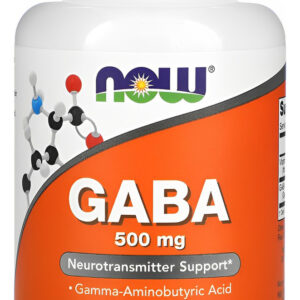 Ácido Gama 500mg E Vitamina B6 100 Cáps Importado