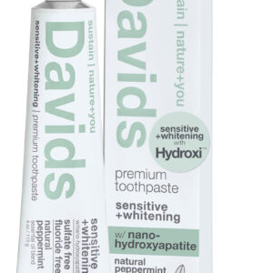 Creme Dental Davids Sem Hidroxiapatita Sem Fluoreto De Hidro