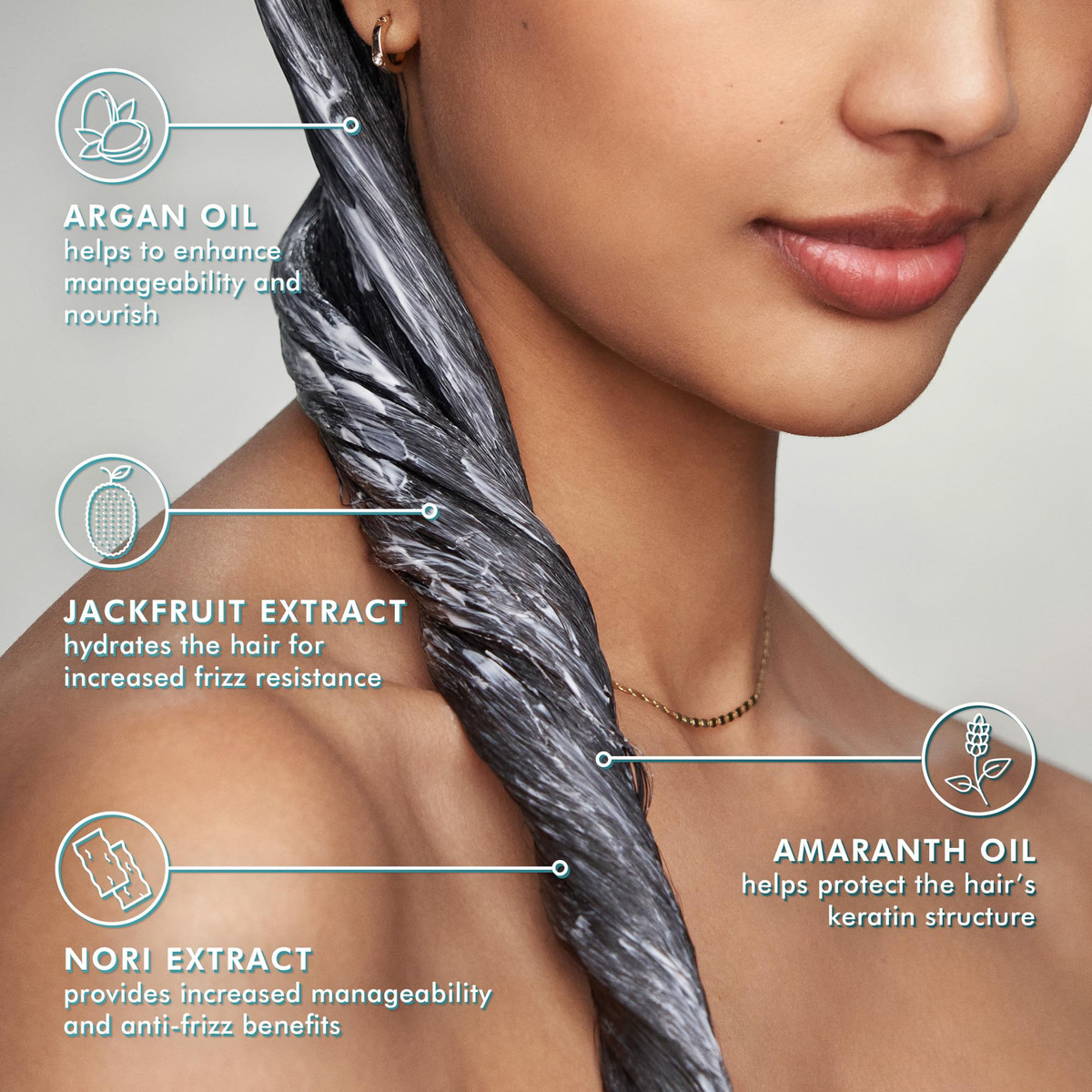 Condicionador Moroccanoil Frizz Control 70ml Para Todos Os T - Imagem 3