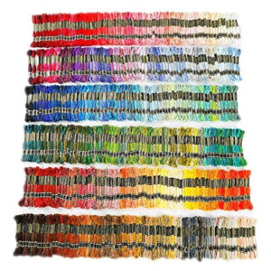 Conjunto De Fio Dental Bordado Vilihkc Rainbow Color 447 Ske