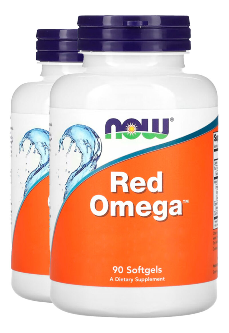 Red Omega C0q10 E Lev. Arroz Now Foods 90 Sofg Importado 2un