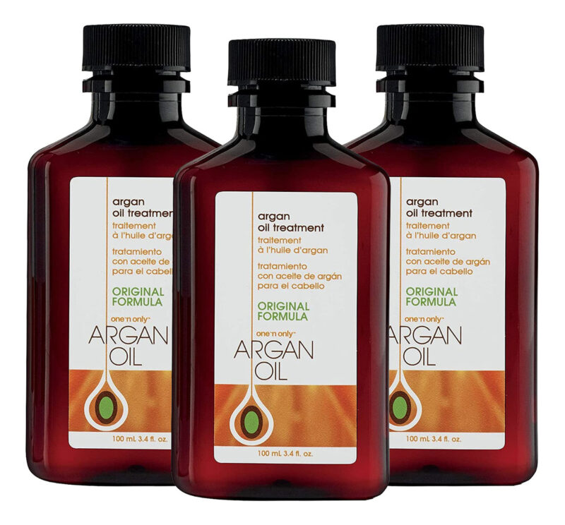 Tratamento Com Óleo De Argão One N' Only 100ml X 3