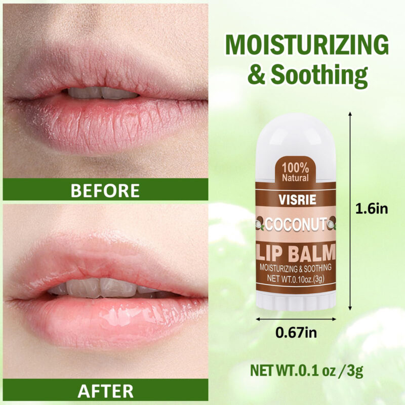 Bálsamo Labial Visrie Mini 60 Unidades Com Vitamina E E Óleo - Image 4