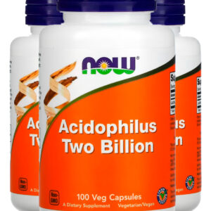 Acidophilus Two 20mg Now Foods 100 Cápsulas Importado 3un