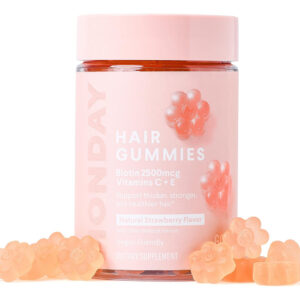 Hair Gummies Monday Haircare Para Cabelos Mais Grossos E For