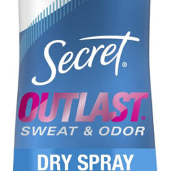 Desodorante Antitranspirante Secret Outlast Dry Spray 120ml