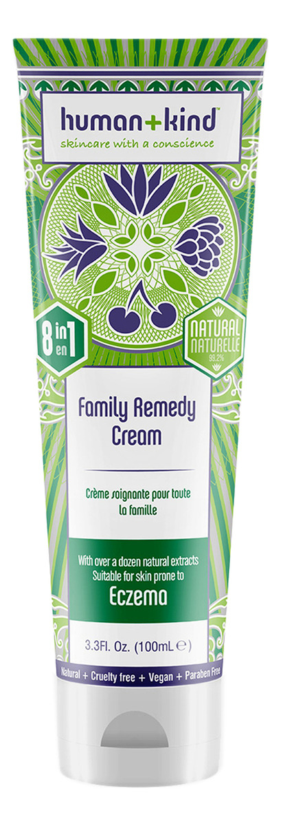 Creme Human+kind Remedy 100g Para Eczema, Psoríase E Acne