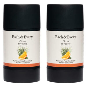 Desodorante Each & Every Citrus & Vetiver 75ml Sem Alumínio