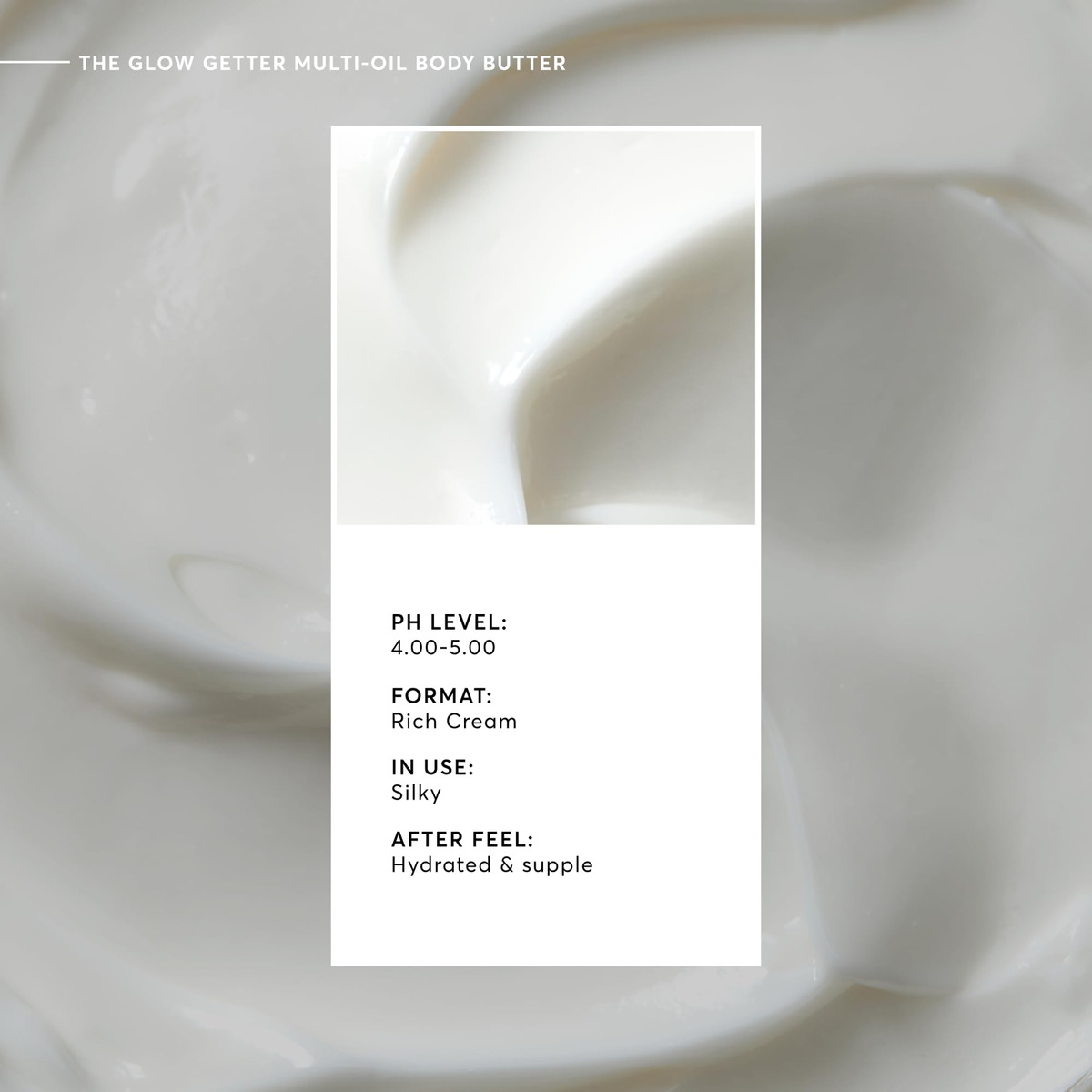 Body Butter Naturium The Glow Getter 230ml Creme Firmante - Imagem 2