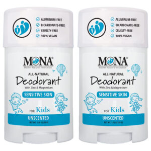 Desodorante Mona Brands, Sem Perfume, Totalmente Natural Par