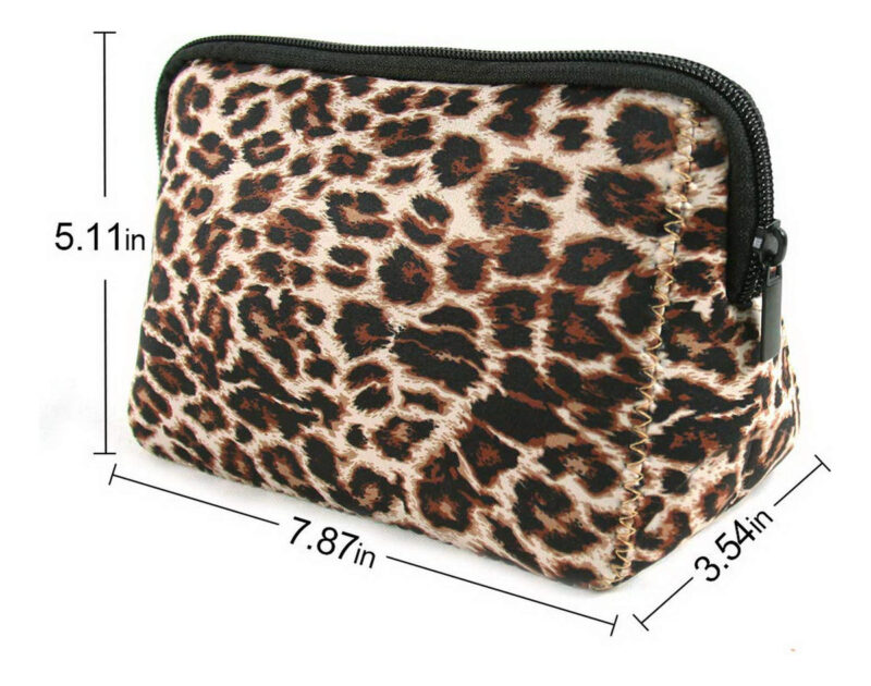 Bolsa De Cosméticos Ajltpa Com Protetor Labial, Suporte De B - Image 2