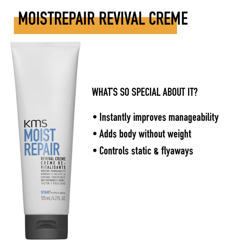 Revival Crème Kms Moistrepair Para Umidade E Capacidade De G - Image 3