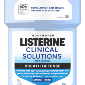 Enxaguante Bucal Listerine Clinical Solutions Breath Defense