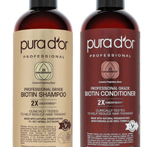 Shampoo E Condicionador Pura D'or Biotina Anti-queda De Cabe