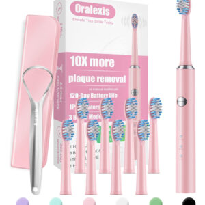 Escova De Dentes Elétrica Oralexis Para Adultos/crianças Com