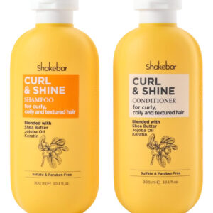 Conjunto De Shampoo E Condicionador Shakebar Keratin Curly H