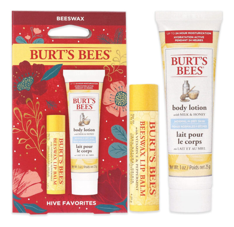 Conjunto De Cuidados Com A Pele Burt's Bees Hive Favorites B