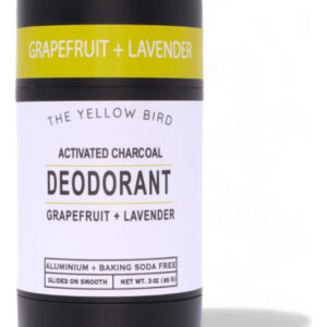 Desodorante The Yellow Bird Natural Charcoal 90ml