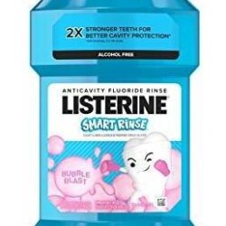 Listerine Smart Rinse Kids, Sem Álcool, Anticavity