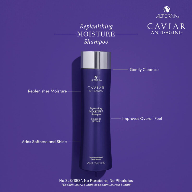 Shampoo Alterna Haircare Caviar Anti Aging Replenishing Mois - Imagem 2