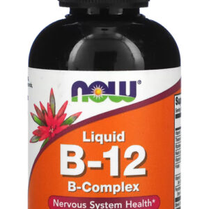 Complexo De Vitamina B-12 Now Foods 59ml Produto Importado