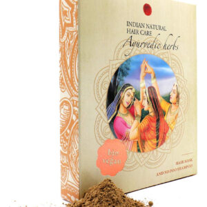 Máscara De Cabelo E Shampoo Em Pó De Ervas Ayurvédicas Para