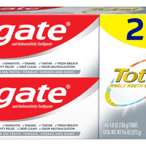 Pasta De Dente Colgate Total Stannous Fluoreto Zinc 140 Ml,