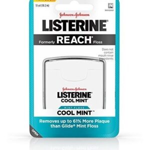 Limpador De Fio Dental Interdental Listerine Cool Mint