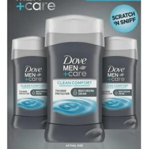 Desodorante Dove Men+care De 90ml De 72 Horas, 3 Piezas
