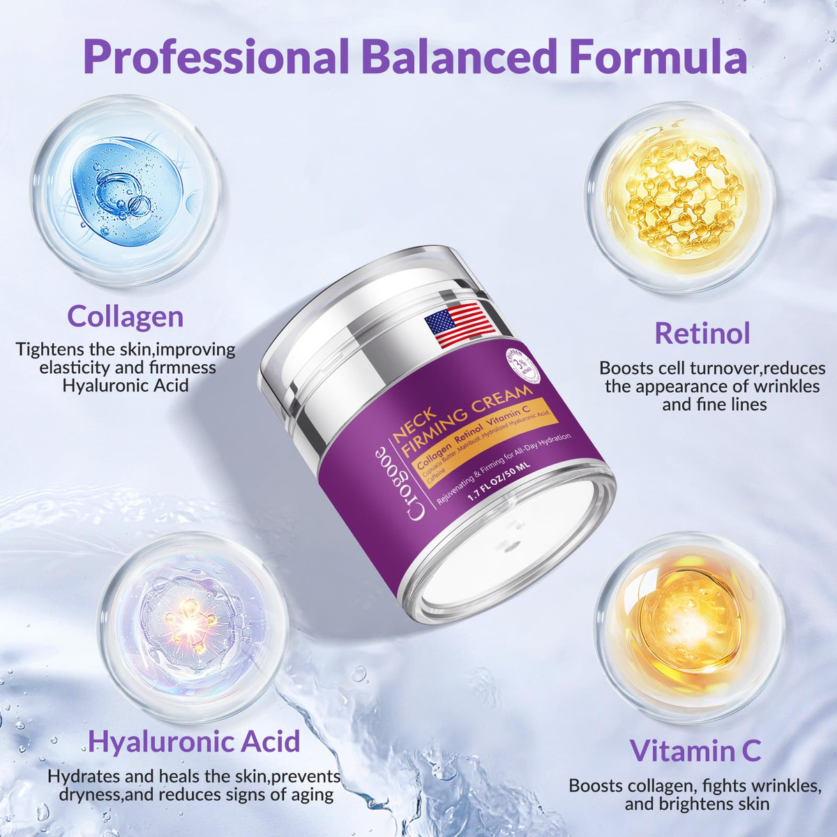 Creme Firmador De Pescoço Ytdb Advanced 50 Ml Com 3% De Reti - Imagem 3