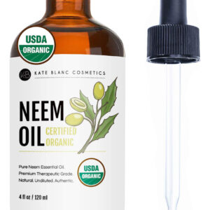 Óleo De Neem Kate Blanc Cosmetics 120ml Para Pele, Cabelo E