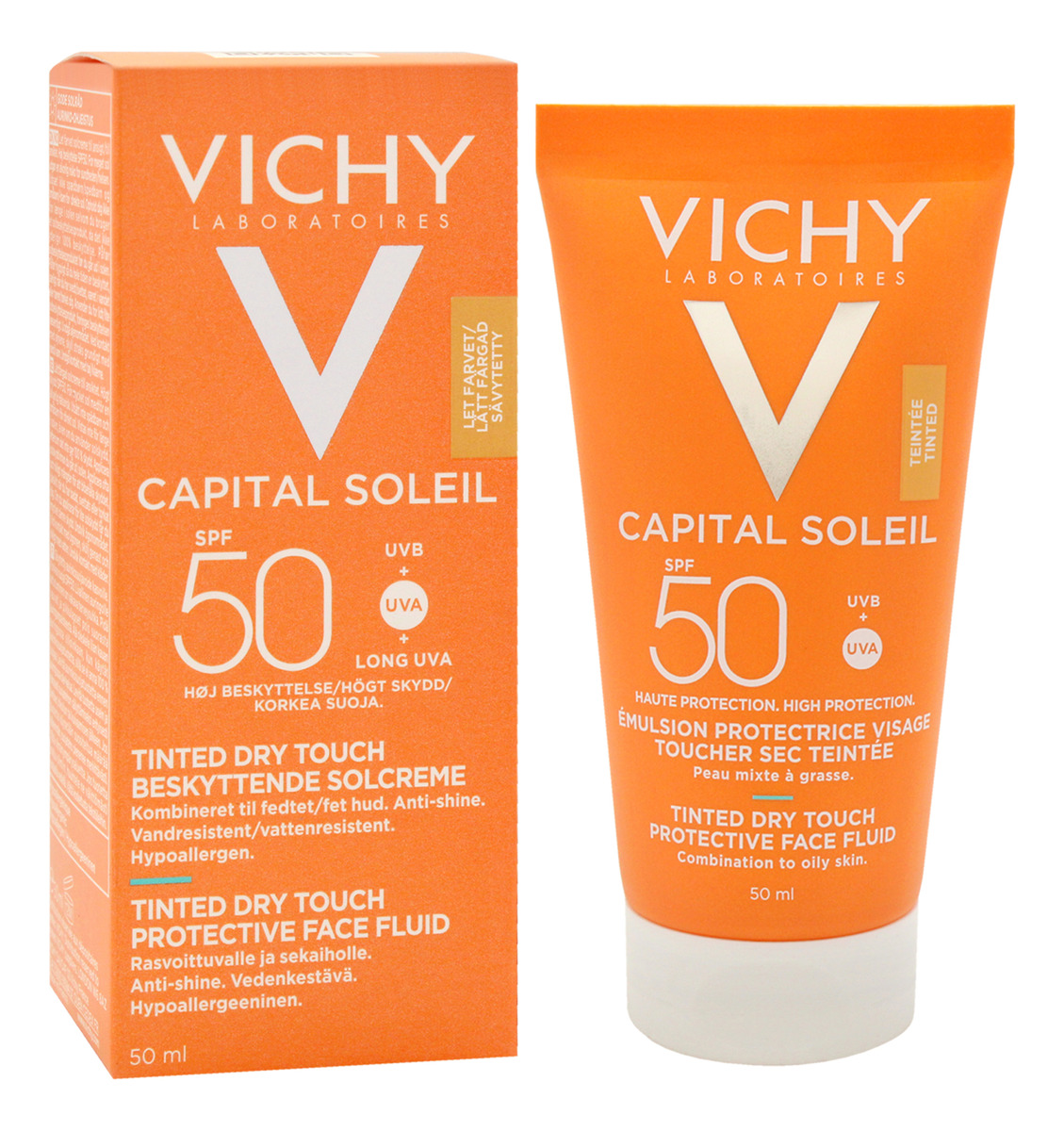 Protetor Solar Vichy Capital Soleil Tinted Dry Touch Spf50+ - Imagem 3