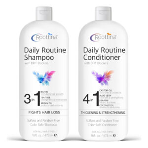 Conjunto De Shampoo E Condicionador Roottina Daily Routine 4