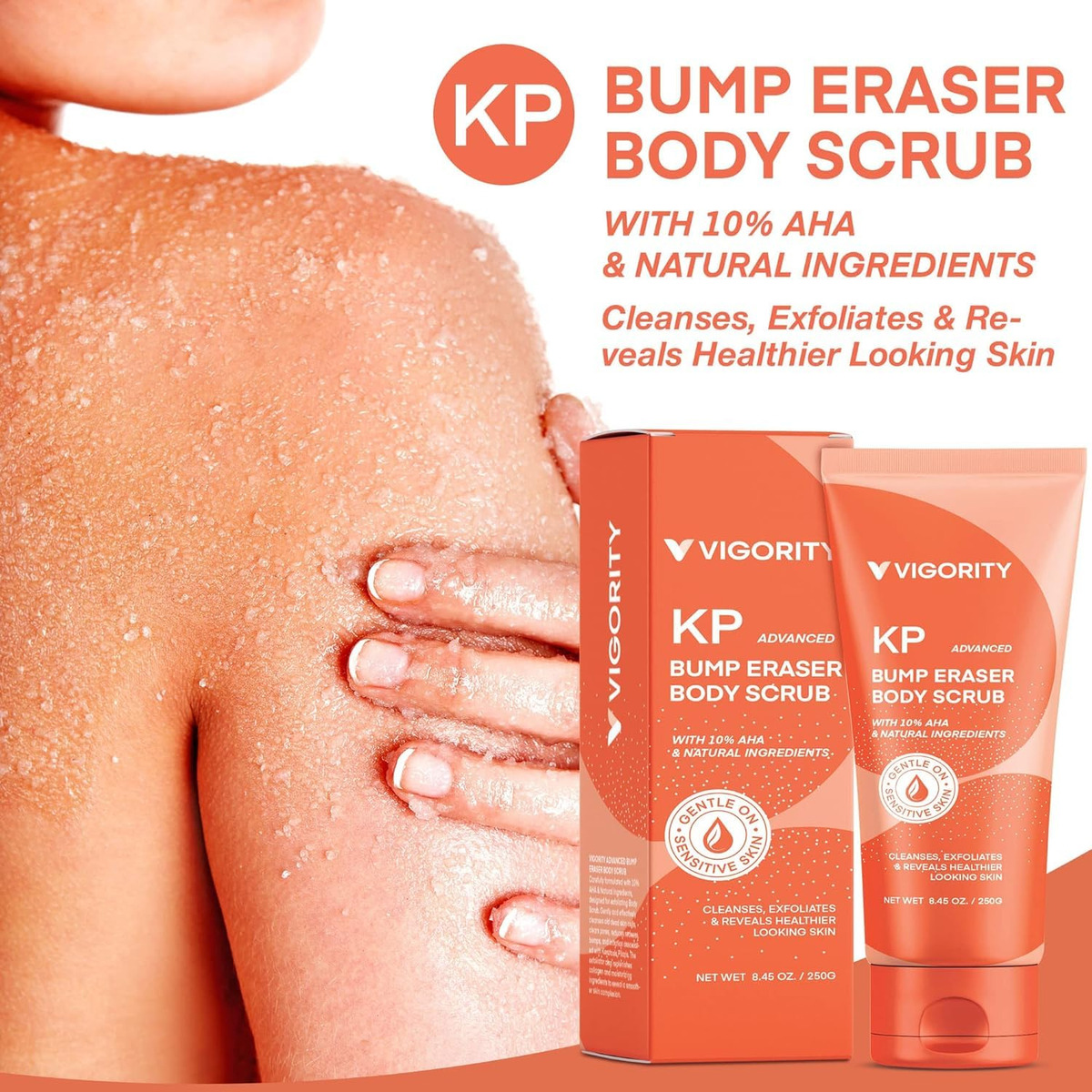 Esfoliante Corporal Vigority Kp Bump Eraser Keratosis Pilari - Imagem 4