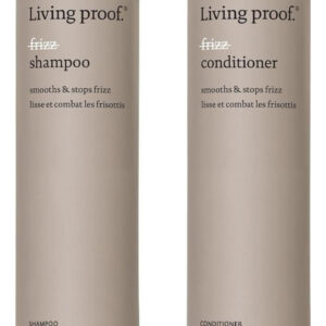 Duo De Shampoo E Condicionador Living Proof No Frizz, 8 Onça