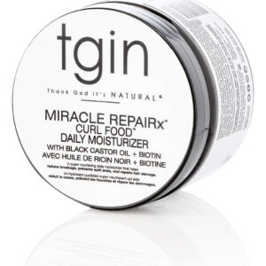 Hidratante Tgin Miracle Repairx Curl Food 350ml Para Cabelos